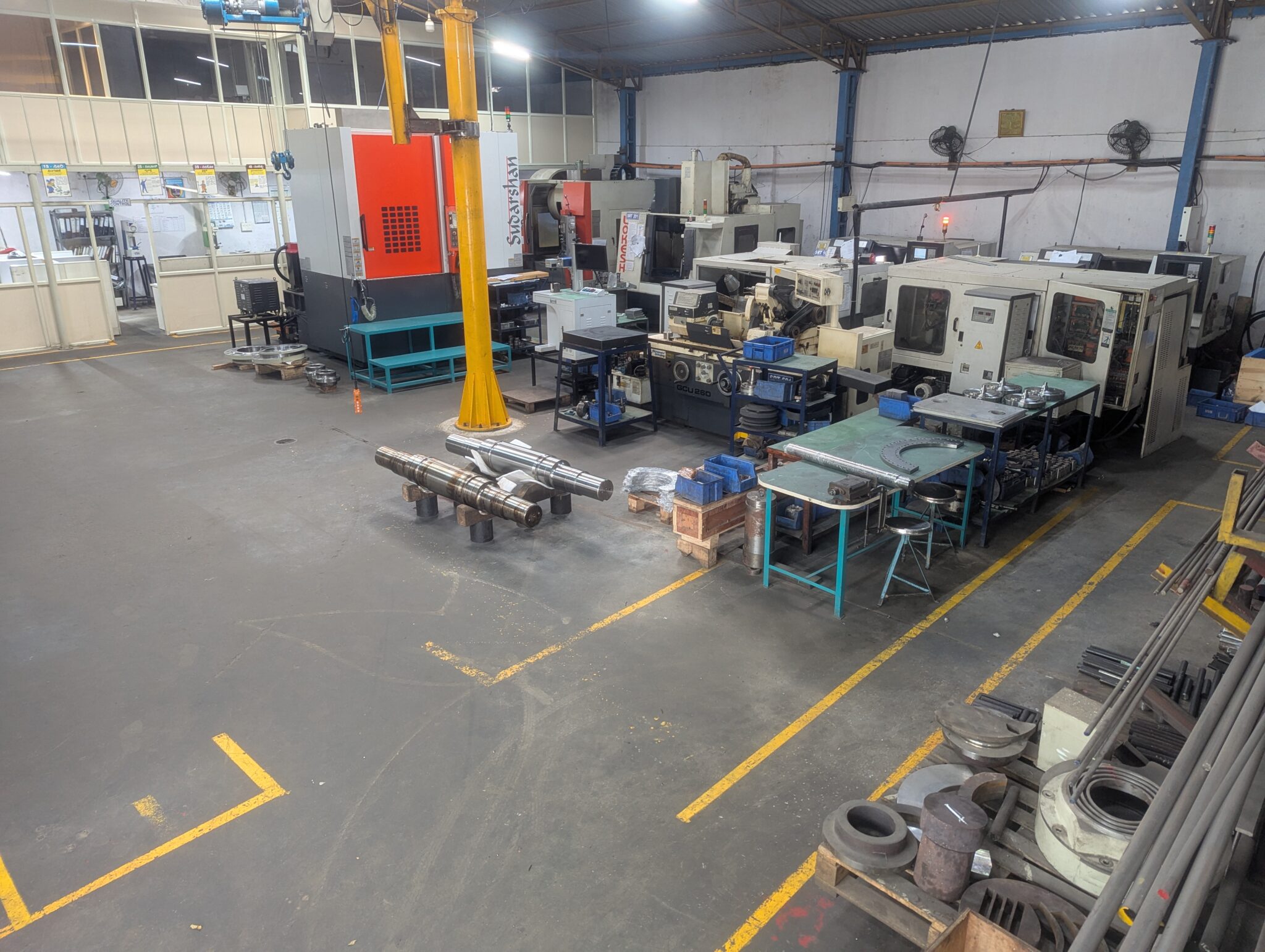 Sunrise Technologies production hall in Bangalore